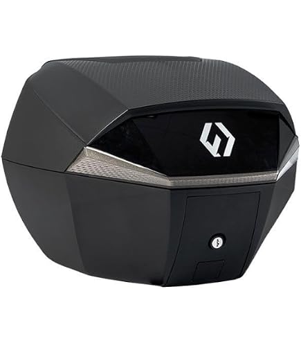 Amazon | Givi モノロックトップケース, ブラック+レッドレンズV2